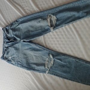 American Eagle Curvy Stretch Mom Jean size 4 long